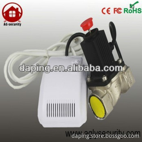gas detector with solenoid value